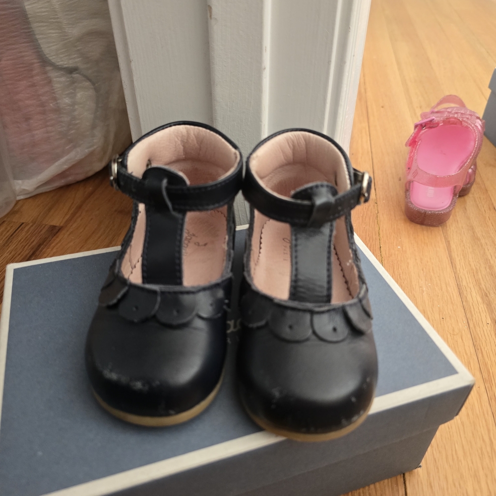 Jacadi Navy Kids Dress Shoes